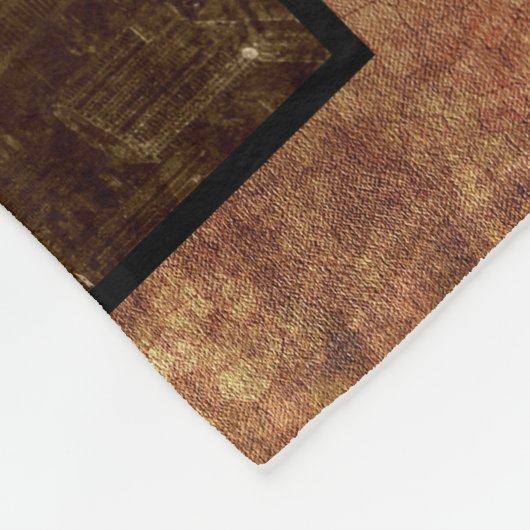 Luftfracht über Chicago Fleecedecke (Ecke)