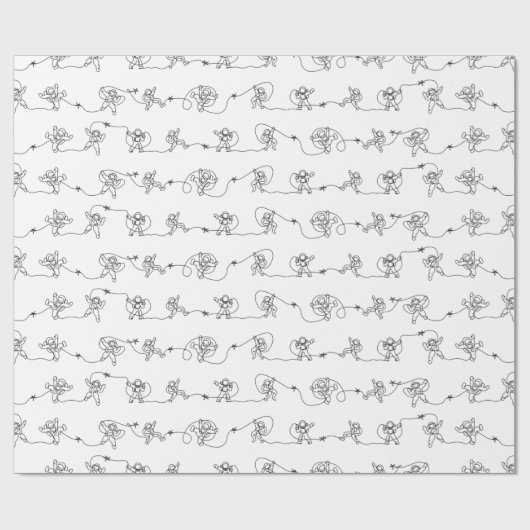 Luftfrachtpapier Geschenkpapier (Flach)