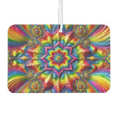 Luftfreaks mit LGBTQ-Farbgebung Autolufterfrischer (Vorderseite)