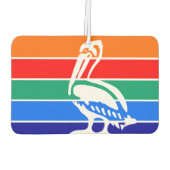 Luftfreunde mit der Flagge von St. Petersburg Autolufterfrischer (Rückseite)