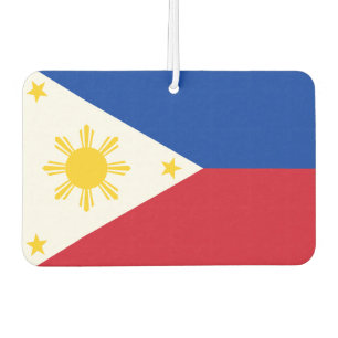 Luftfreunde mit Flagge auf den Philippinen Autolufterfrischer