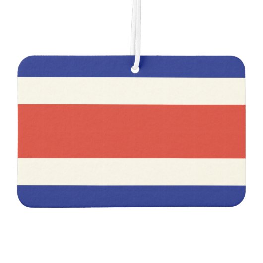 Luftfreunde mit Flagge Costa Ricas Autolufterfrischer (Rückseite)
