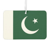 Luftfreunde mit Flagge Pakistans Autolufterfrischer (Rückseite)