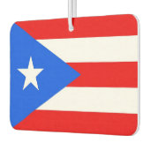 Luftfreunde mit Flagge von Puerto Rico Autolufterfrischer (Links)