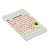 Luftfritterkochzeitführer Poster Magnet (Rechte Seite)