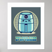 Luftfussküchenplakat Poster (Vorne)