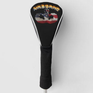 Luftgestützte Fallschirmjäger-Meister-Sprungflügel Golf Headcover