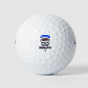 Luftgestützte Tab Steel Fallschirmjäger-Sprungflüg Golfball
