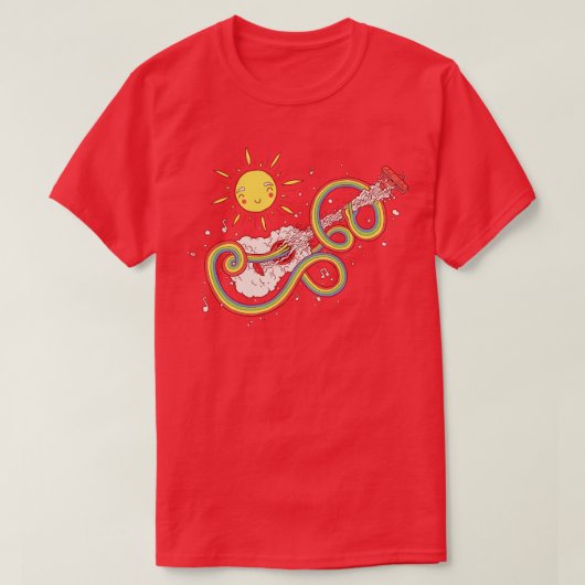 Luftgitarre T-Shirt (Design vorne)