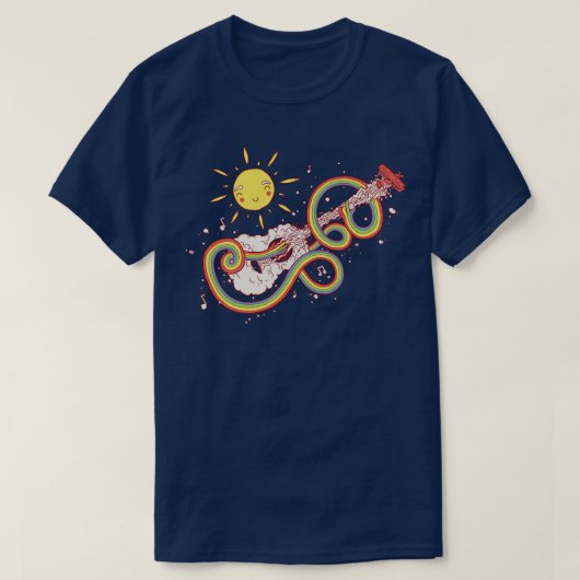 Luftgitarre T-Shirt (Design vorne)