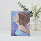 Luftgodess Flying Postcard Postkarte (Stehend Vorderseite)