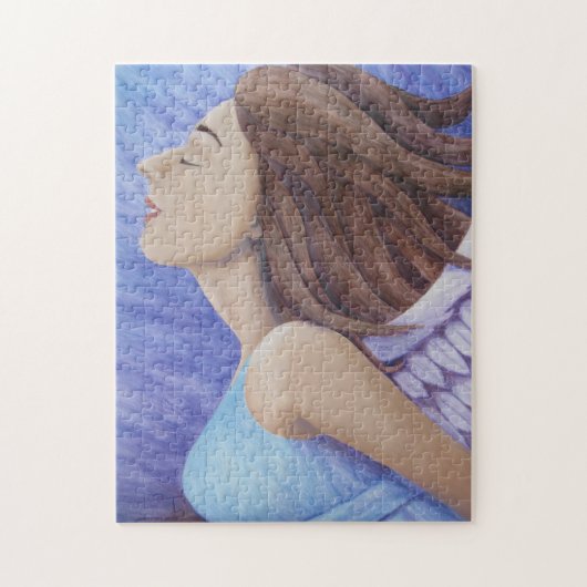 Luftgöttin Fliegerpuzzle mit Geschenkboxen Puzzle (Vertikal)