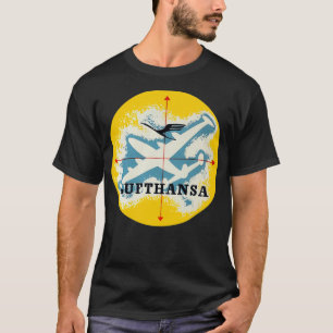 Lufthansa an alle Punkte T-Shirt