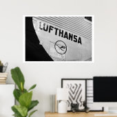 Lufthansa Poster (Heimbüro)