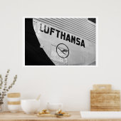 Lufthansa Poster (Küche)