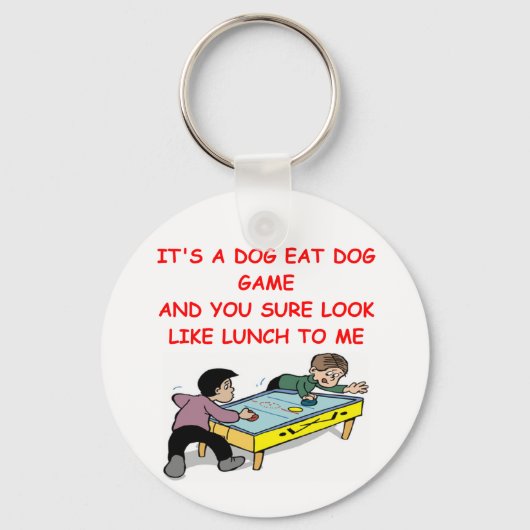 Lufthockey Schlüsselanhänger (Vorderseite)