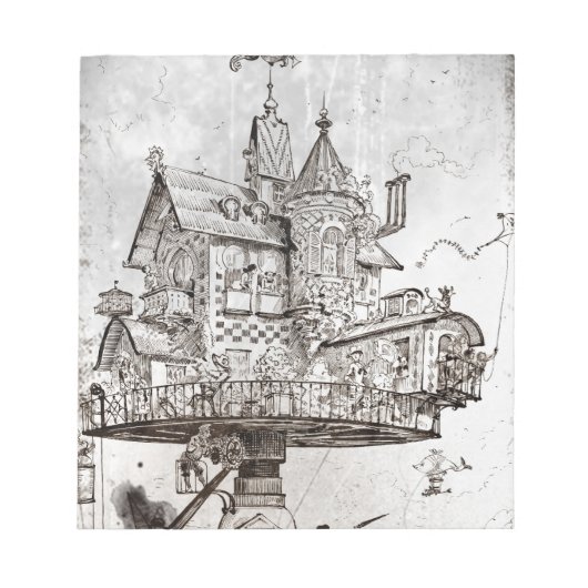 LuftHouse Maison Tournante Notizblock (Vorderseite)