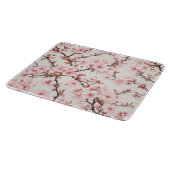 Luftige Kirschblüten-Botanical-Art Schneidebrett (Ecke)
