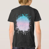 Luftiger Fade Tri-Blend Shirt (Rückseite)