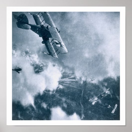 Luftkampf an der Front des Westerns, Erster Weltkr Poster (Vorne)