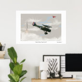 Luftkampf im Ersten Weltkrieg Poster (Heimbüro)