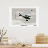 Luftkampf im Ersten Weltkrieg Poster (Küche)