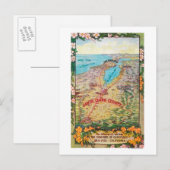 Luftkarte des Santa Clara Landkreises Postkarte (Vorne/Hinten)