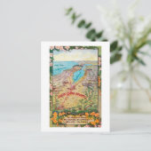 Luftkarte des Santa Clara Landkreises Postkarte (Stehend Vorderseite)