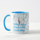 Luftkarte Tasse (Links)