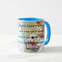 Luftkarte Tasse