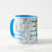 Luftkarte Tasse (Vorderseite Links)