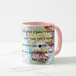 Luftkarte Tasse