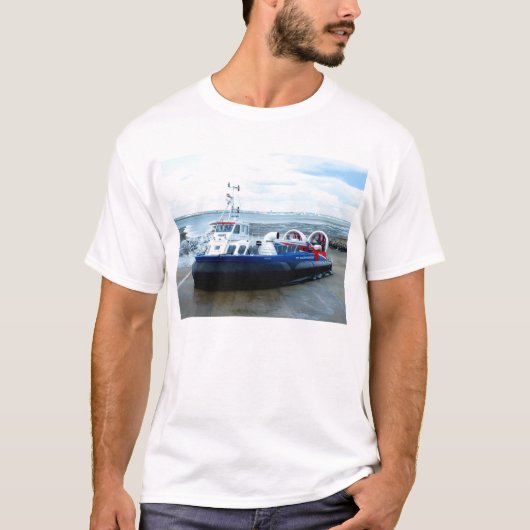 Luftkissenfahrzeug bei Ryde T-Shirt (Vorderseite)
