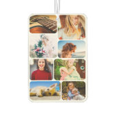 Luftkühler Doppelseitige 16-Fotovorlage Autolufterfrischer (Rückseite)