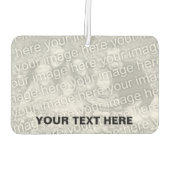 Luftkühler für Fotos | Ihr Bild hier Autolufterfrischer (Rückseite)