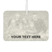 Luftkühler für Fotos | Ihr Bild hier Autolufterfrischer (Vorderseite)