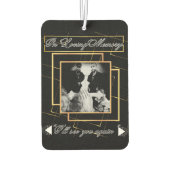 Luftkühler (im liebenden Gedächtnis) Autolufterfrischer (Rückseite)