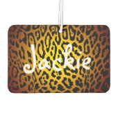 Luftkühler - Leopard Gold Autolufterfrischer (Rückseite)