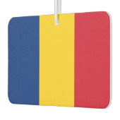 Luftkühler mit der Flagge Rumäniens Autolufterfrischer (Links)