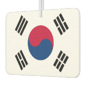 Luftkühler mit der Flagge Südkoreas Autolufterfrischer (Links)