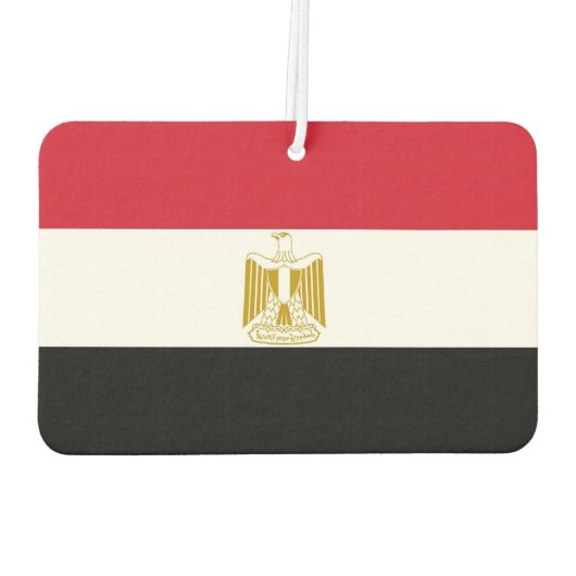 Luftkühler mit Flagge Ägyptens Autolufterfrischer (Rückseite)