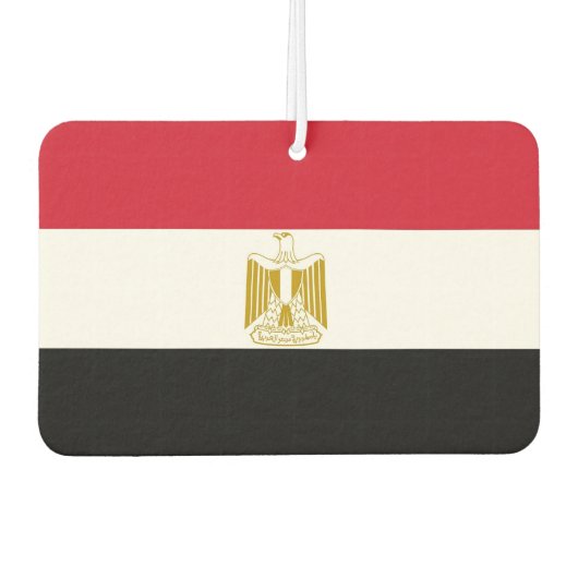 Luftkühler mit Flagge Ägyptens Autolufterfrischer (Vorderseite)