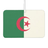Luftkühler mit Flagge Algeriens Autolufterfrischer (Vorderseite)
