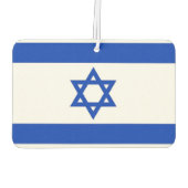 Luftkühler mit Flagge Israels Autolufterfrischer (Rückseite)
