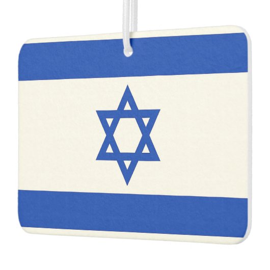 Luftkühler mit Flagge Israels Autolufterfrischer (Links)