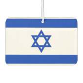 Luftkühler mit Flagge Israels Autolufterfrischer (Vorderseite)