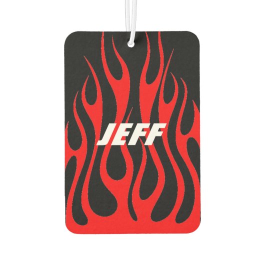 Luftkühler - Name der Flamme Autolufterfrischer (Rückseite)