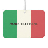 Luftkühler unter italienischer Flagge Autolufterfrischer (Rückseite)