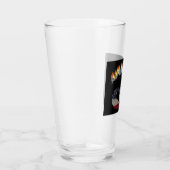 Luftlandefallschirmspringer Flammende Sprungflügel Glas (Rechts)