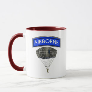 Luftlandefallschirmspringer tasse